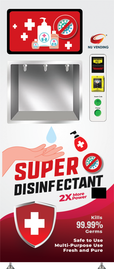 T Detergent Machine ice cream vending machine